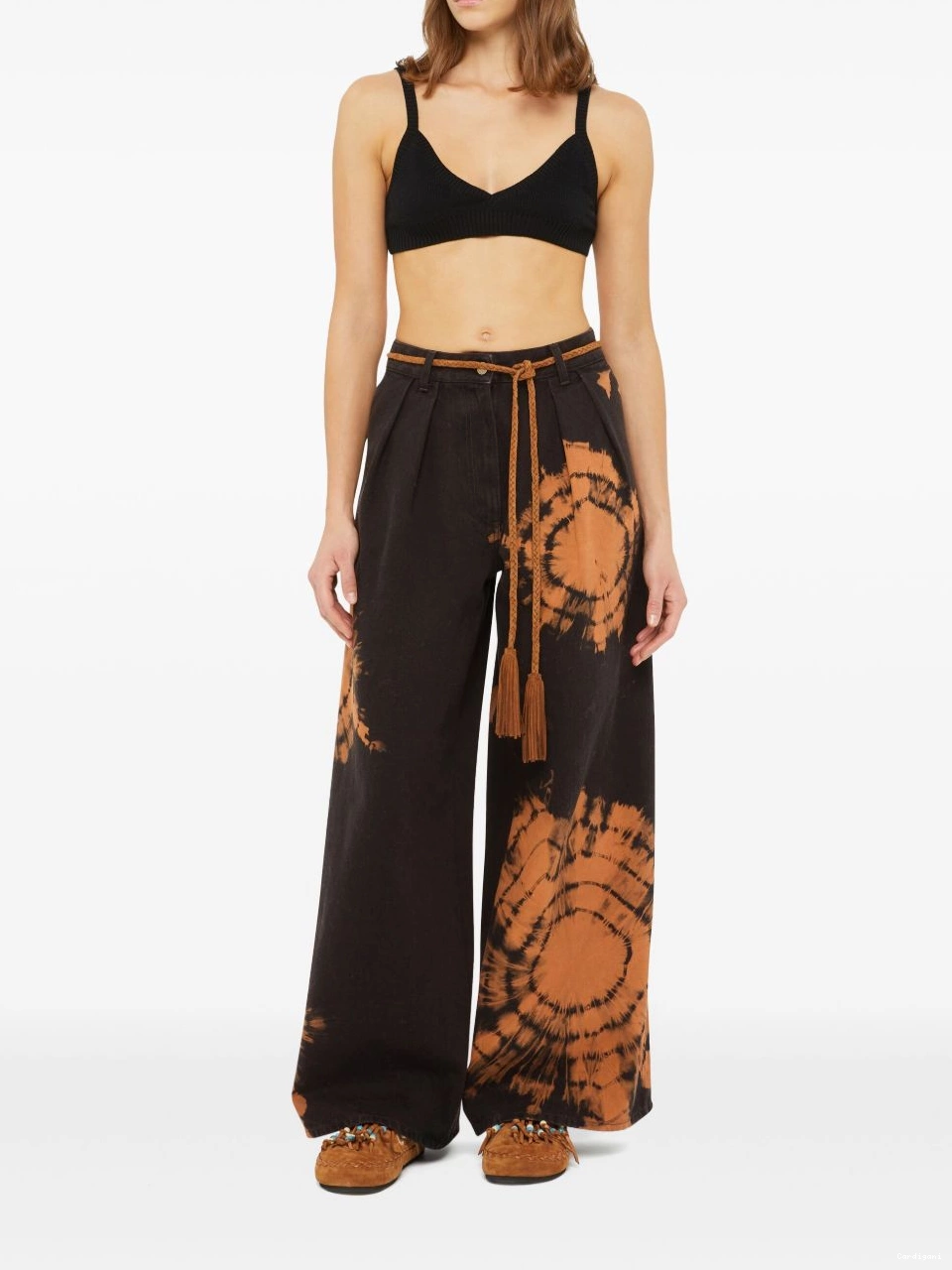 Affordable jeans Alanui leg wide Women abstract-pattern 0821